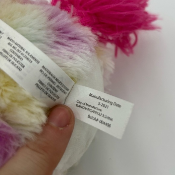 THE PETTING ZOO 1994 Rainbow Unicorn - Picture 7 of 7